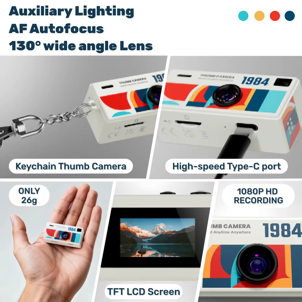 Mini Keychain Camera